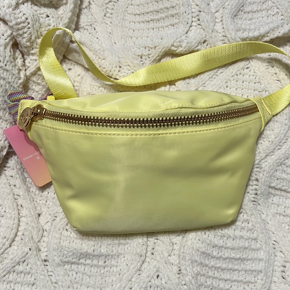 Stoney Clover Lane yellow Fanny pack